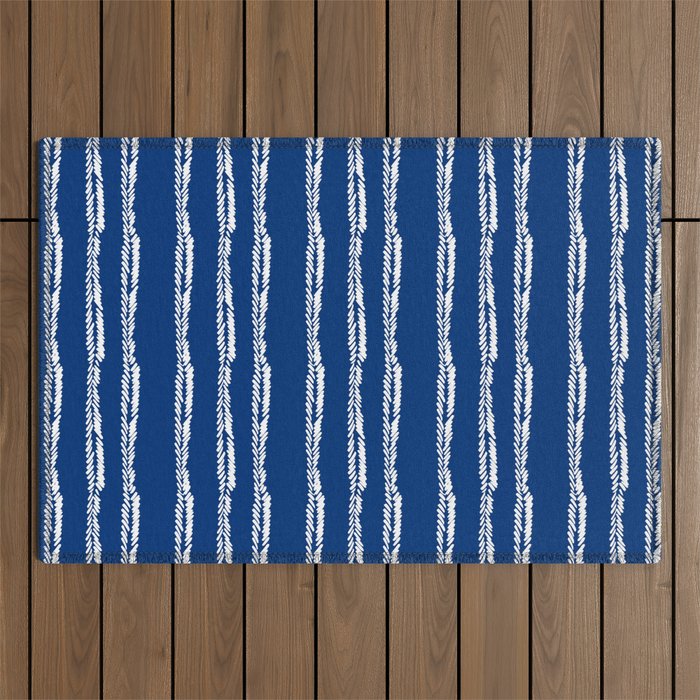 Nautical Herringbone II Outdoor Rug Gallery Image 1