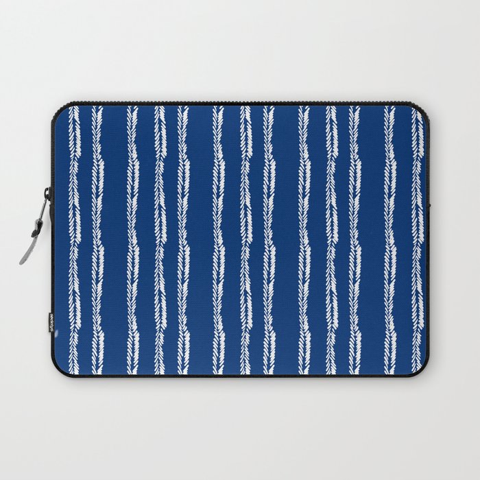 Nautical Herringbone II Laptop Sleeve Gallery Image 1