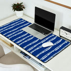 Nautical Herringbone II Desk Mat Gallery Image 2
