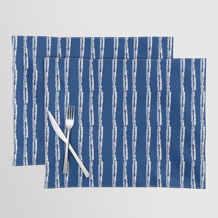 Nautical Herringbone II Placemat Gallery Image 1