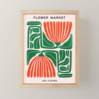Pippin & Ferns: Les Fleurs | Flower Market 01 Mini Art Print Gallery Image 1
