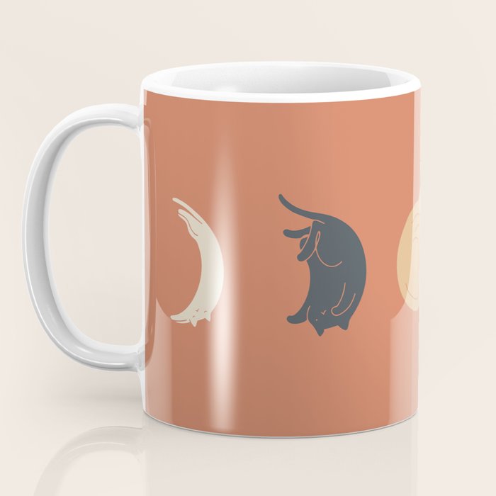 Cat Landscape 61: Meow Phases 2 Coffee Mug Gallery Image 3