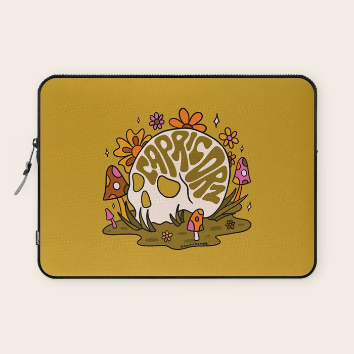 Capricorn Skull Laptop Sleeve Gallery Image 1