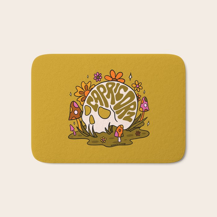 Capricorn Skull Bath Mat Gallery Image 1
