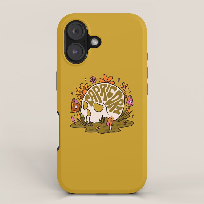 Capricorn Skull iPhone Case Gallery Image 1