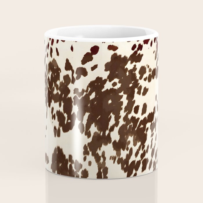 Textured Speckled Cow Coffee Mug Gallery Image 4