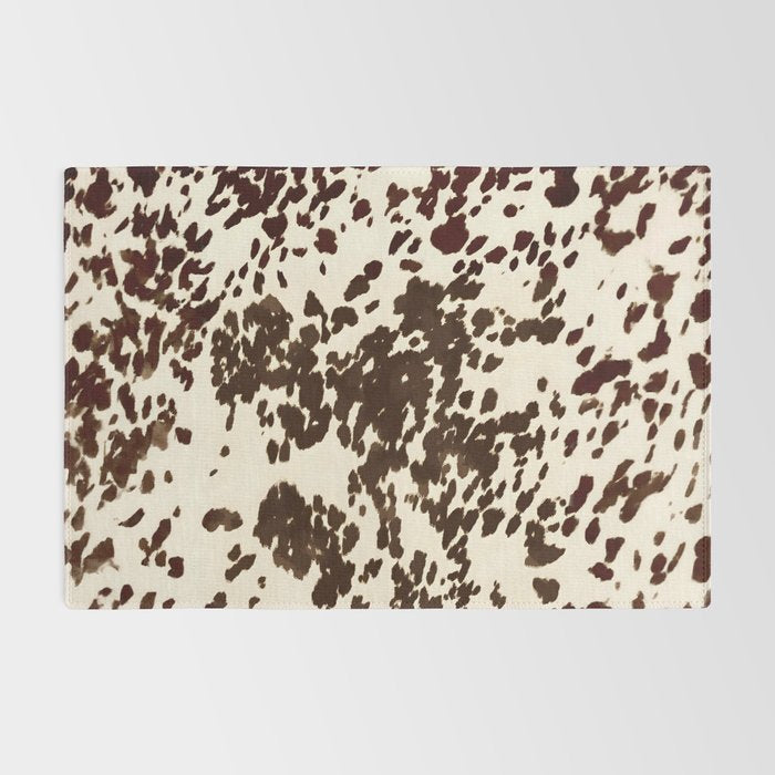 Textured Speckled Cow Rug Gallery Image 2