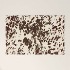 Textured Speckled Cow Welcome Mat Gallery Image 1