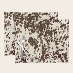 Textured Speckled Cow Placemat Gallery Image 1