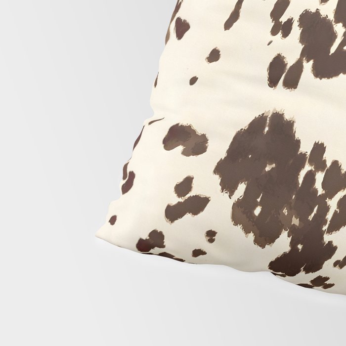 Textured Speckled Cow Pillow Sham Gallery Image 4