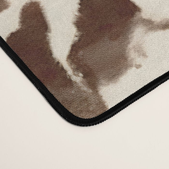 Textured Speckled Cow Desk Mat Gallery Image 4