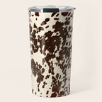 Textured Speckled Cow Travel Mug Gallery Image 1