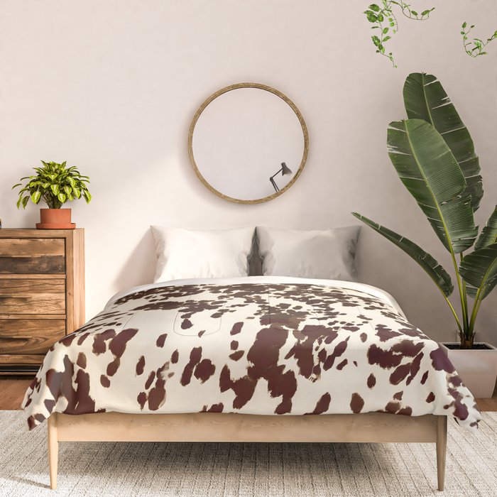 Textured Speckled Cow Comforter Gallery Image 3