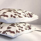 Textured Speckled Cow Pillow Sham Gallery Image 3