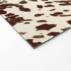 Textured Speckled Cow Welcome Mat Gallery Image 2