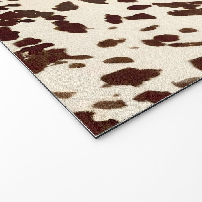 Textured Speckled Cow Welcome Mat Gallery Image 2
