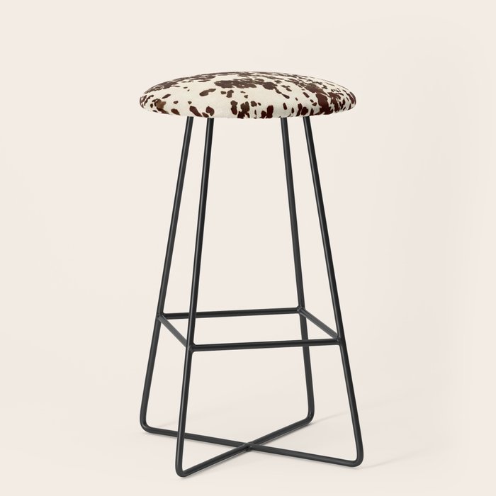 Textured Speckled Cow Stool Gallery Image 1