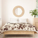 Textured Speckled Cow Duvet Cover Gallery Image 3