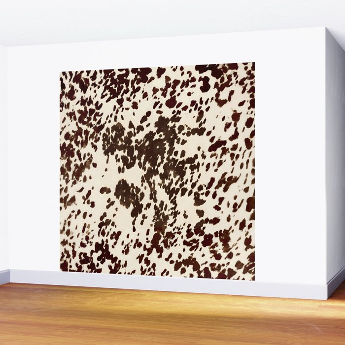 Textured Speckled Cow Wall Mural Gallery Image 2
