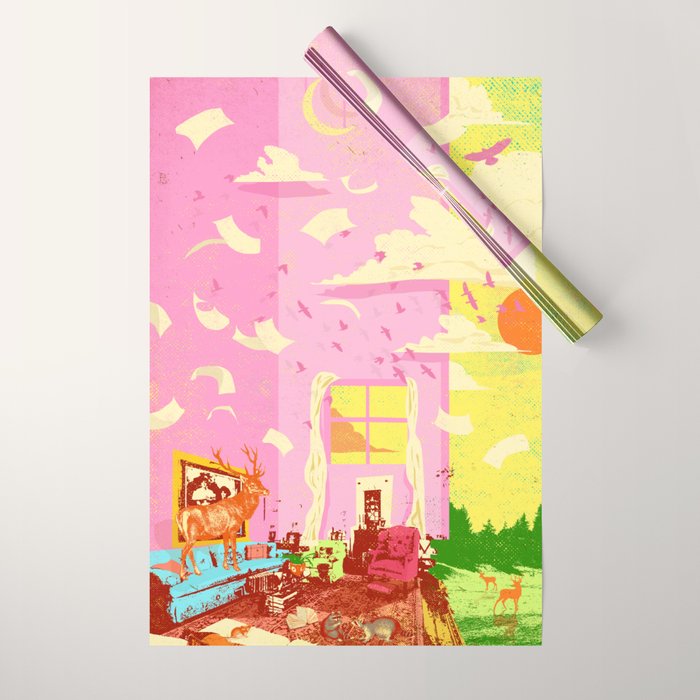 LIVING NATURE Wrapping Paper Gallery Image 1