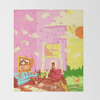 LIVING NATURE Throw Blanket Gallery Image 2