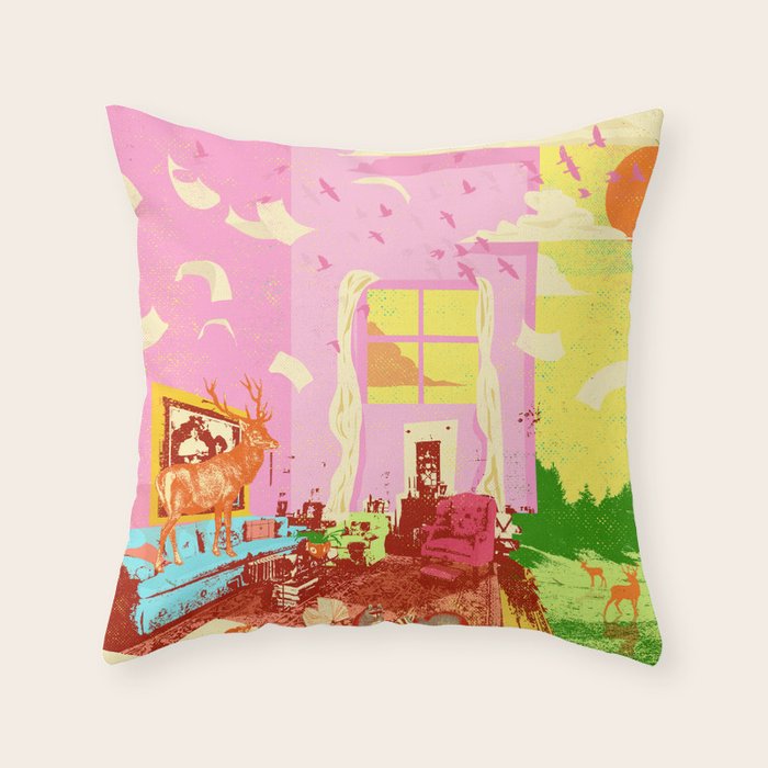 LIVING NATURE Throw Pillow Gallery Image 6