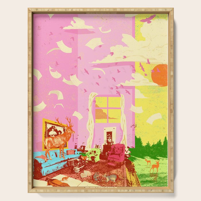 LIVING NATURE Serving Tray Gallery Image 1