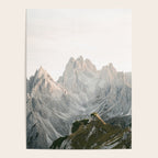 Tre cime peaks | Travel fine art photography print Italy | Pastel adventure vibes Poster Gallery Image 4