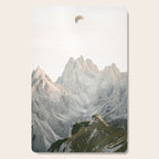 Tre cime peaks | Travel fine art photography print Italy | Pastel adventure vibes Cutting Board Gallery Image 1