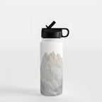 Tre cime peaks | Travel fine art photography print Italy | Pastel adventure vibes Water Bottle Gallery Image 1
