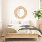Mediterranean Abstract - Gold Brown Duvet Cover Gallery Image 3