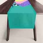 Memphis pattern 120 - 80s / 90s Retro Table Runner Gallery Image 1