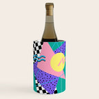 Memphis pattern 120 - 80s / 90s Retro Wine Chiller Gallery Image 1