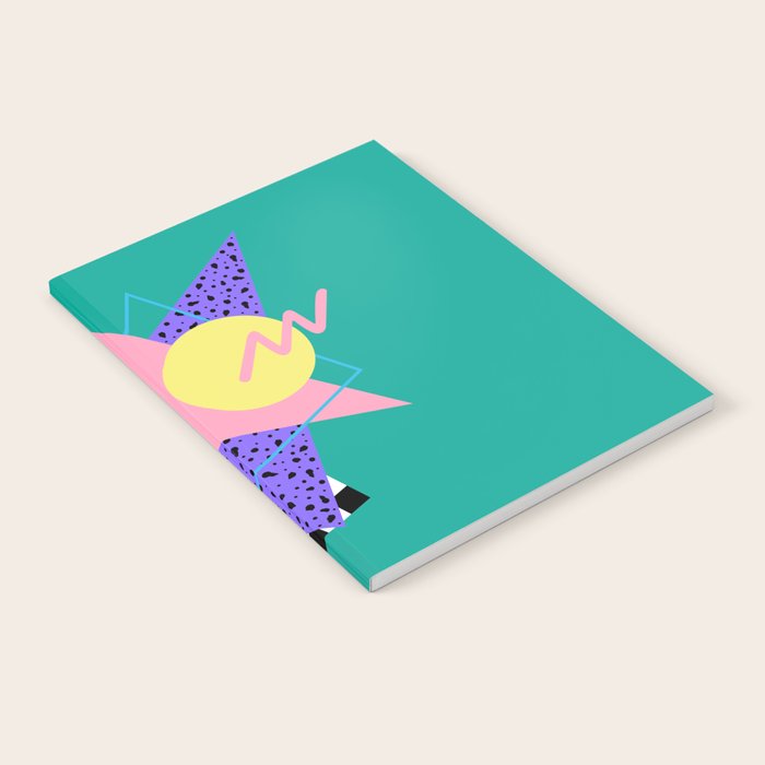 Memphis pattern 120 - 80s / 90s Retro Notebook Gallery Image 2
