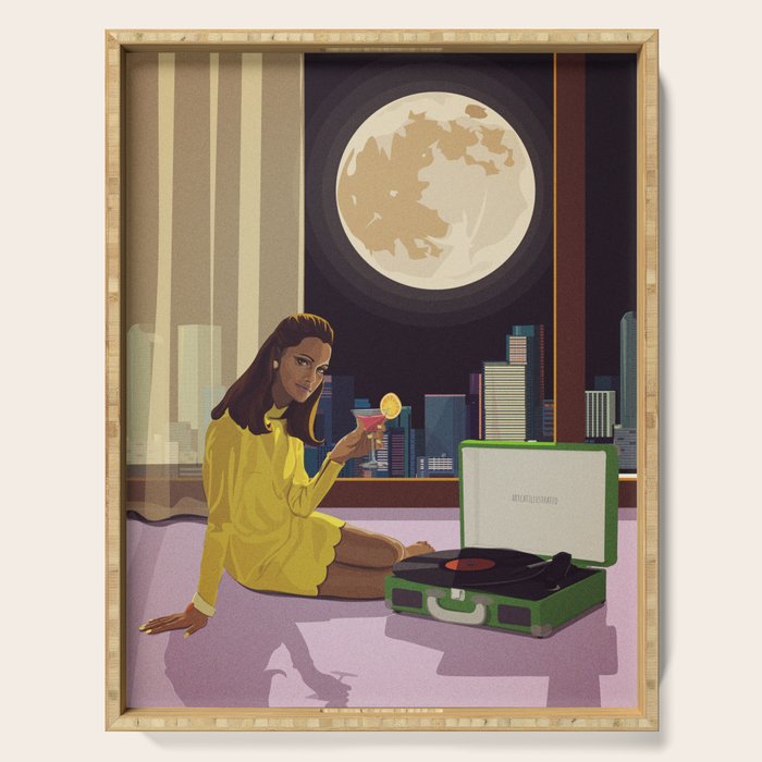 Moonlight Tunes Serving Tray Gallery Image 1