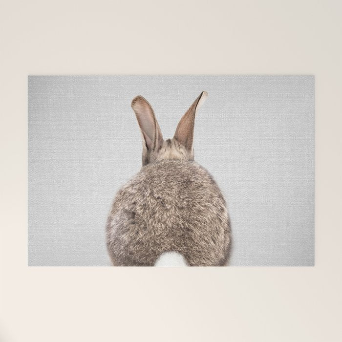 Rabbit Tail - Colorful Welcome Mat Gallery Image 1