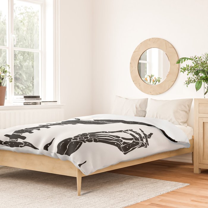 One with the Universe (Existential Diffusion) Duvet Cover Gallery Image 2