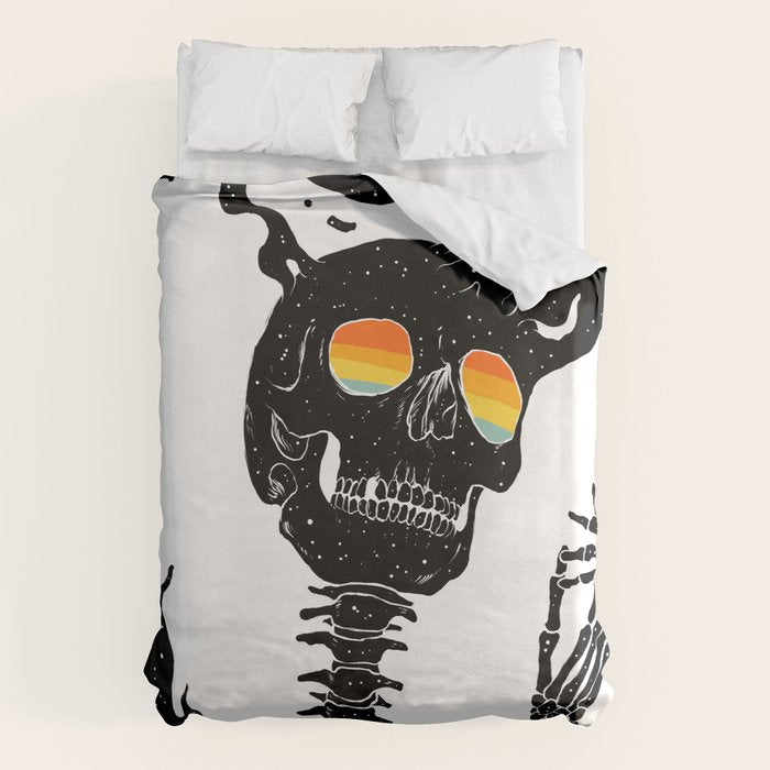 One with the Universe (Existential Diffusion) Duvet Cover Gallery Image 6