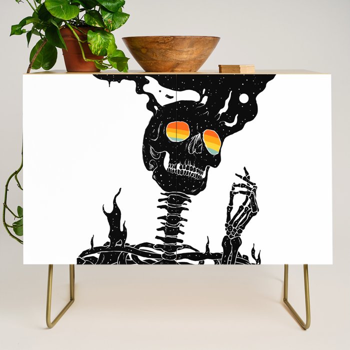 One with the Universe (Existential Diffusion) Credenza Gallery Image 1