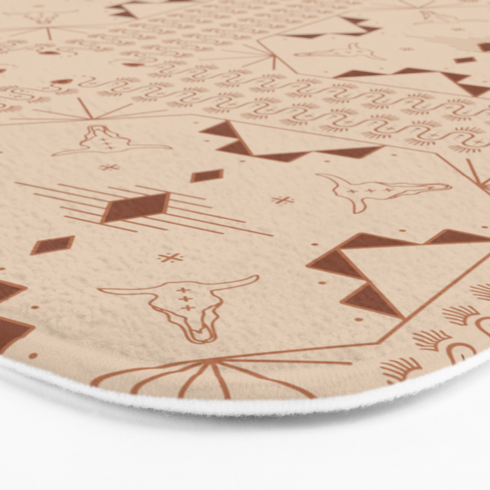 Lost Desert Tile - Adobe Bath Mat Gallery Image 3