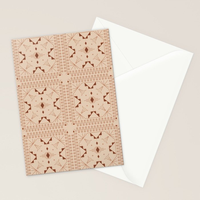 Lost Desert Tile - Adobe Stationery Card Gallery Image 2