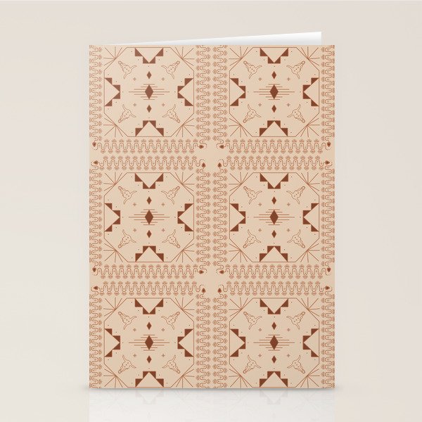 Lost Desert Tile - Adobe Stationery Card Gallery Image 2