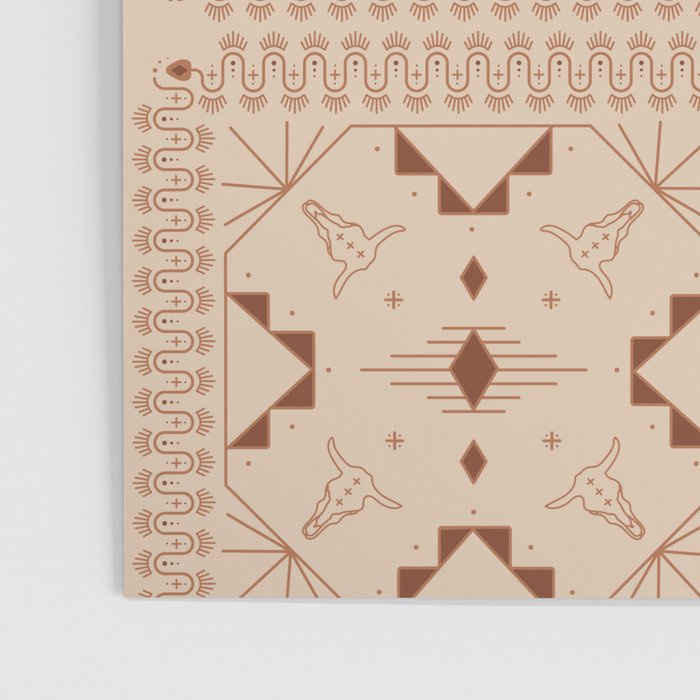 Lost Desert Tile - Adobe Poster Gallery Image 3
