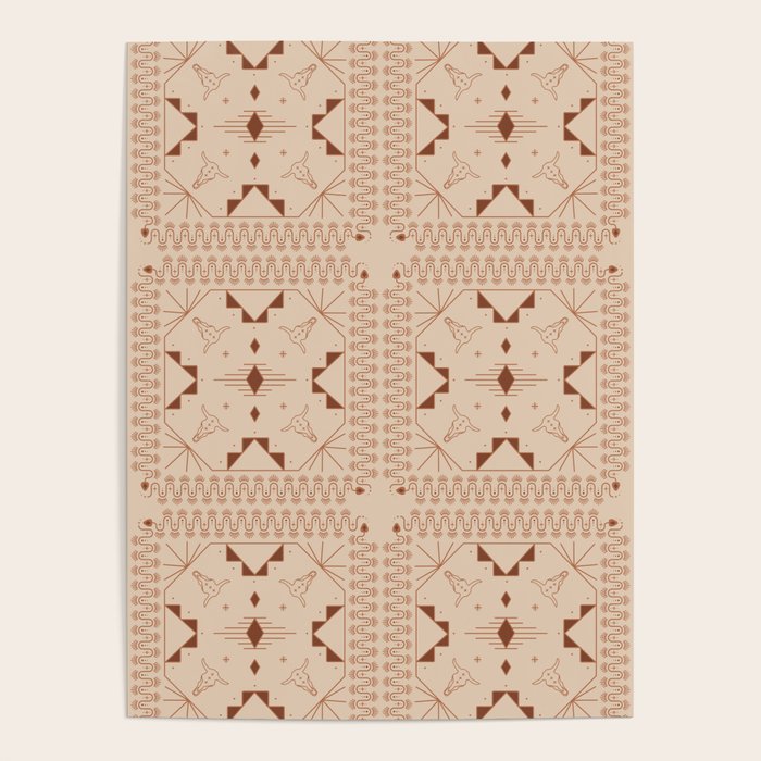 Lost Desert Tile - Adobe Poster Gallery Image 4