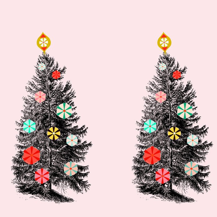 Retro Christmes tree no2 Coffee Mug Gallery Image 2