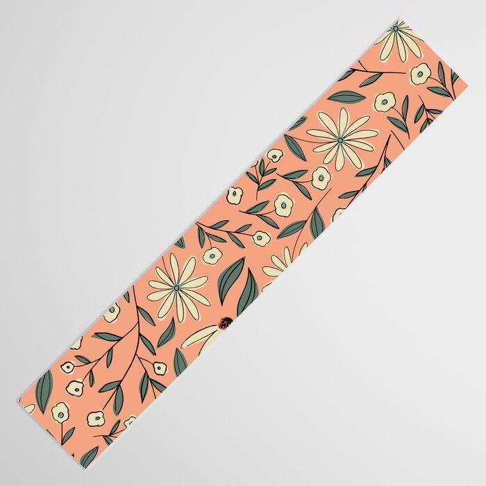 Vintage Floral Neutral - Peach Table Runner Gallery Image 3