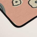 Vintage Floral Neutral - Peach Desk Mat Gallery Image 4