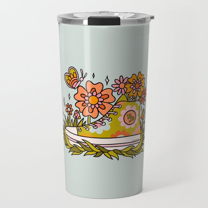 Capricorn Sneaker Travel Mug Gallery Image 1