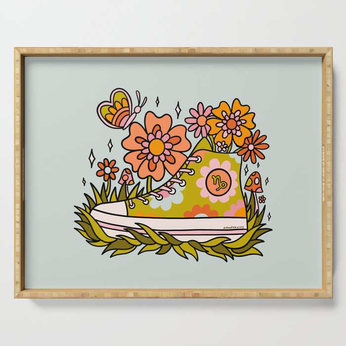 Capricorn Sneaker Serving Tray Gallery Image 1