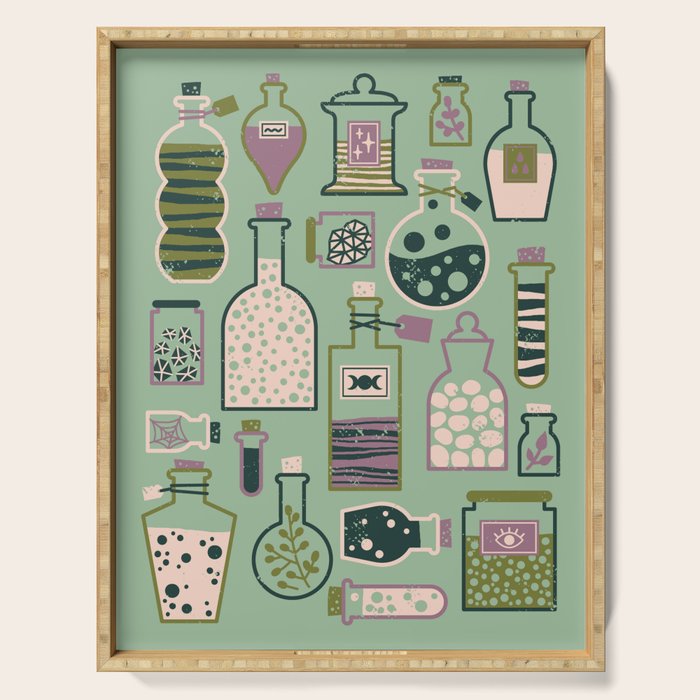 Potion Shelf: Elixir Serving Tray Gallery Image 1